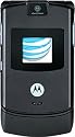 Motorola RAZR V3 Prepaid GoPhone, Black (AT&T) with $15 Airtime Credit